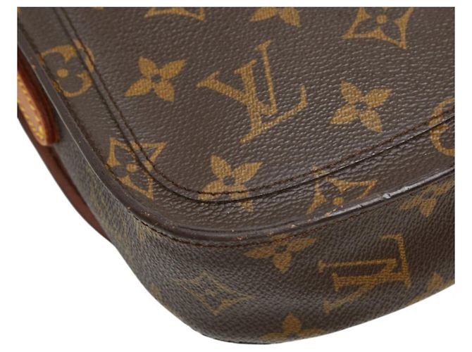 Bolso bandolera Louis Vuitton Monogram Mini Saint Cloud Castaño - vista 6