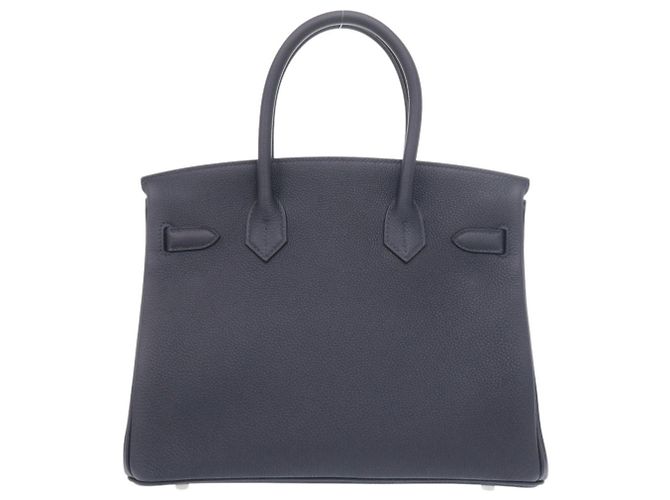 Hermès Bolsa Hermes Birkin 30 em Blue Nuit Azul - vista 3