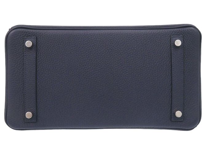 Hermès Bolsa Hermes Birkin 30 em Blue Nuit Azul - vista 4