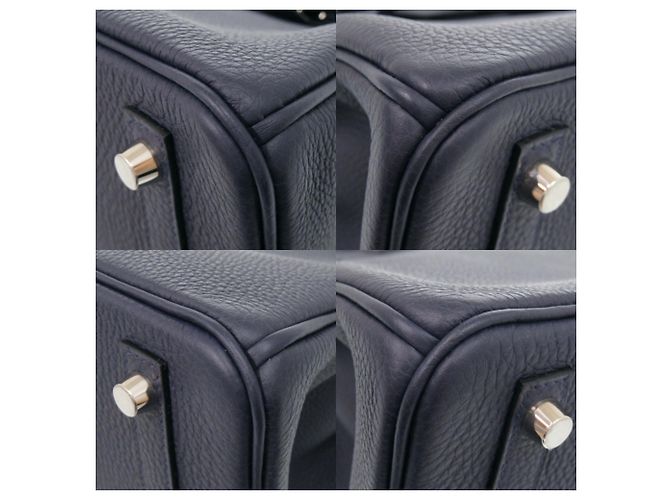 Hermès Bolsa Hermes Birkin 30 em Blue Nuit Azul - vista 5