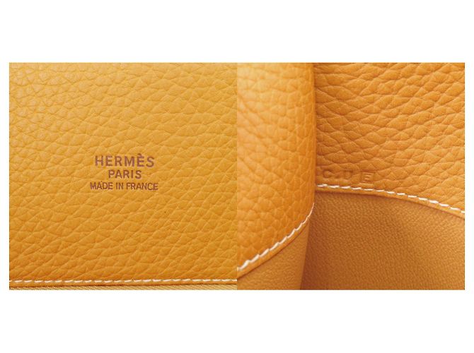 Hermès Sac Tote Hermes Whitebus GM Fjord - vue 10
