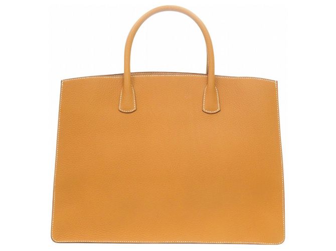 Hermès Sac Tote Hermes Whitebus GM Fjord - vue 3