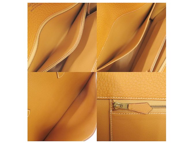 Hermès Sac Tote Hermes Whitebus GM Fjord - vue 7