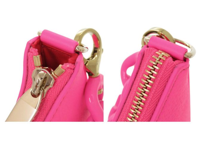 Borsa a tracolla mini in pelle con catena Rubila Christian Louboutin Rosa - vista 10