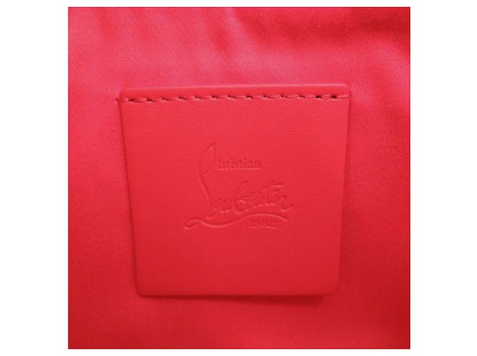 Borsa a tracolla mini in pelle con catena Rubila Christian Louboutin Rosa - vista 8