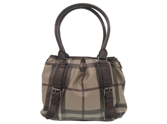 Burberry Borsa a mano/Borsa a tracolla 2-Way Marrone Scuro - vista 2