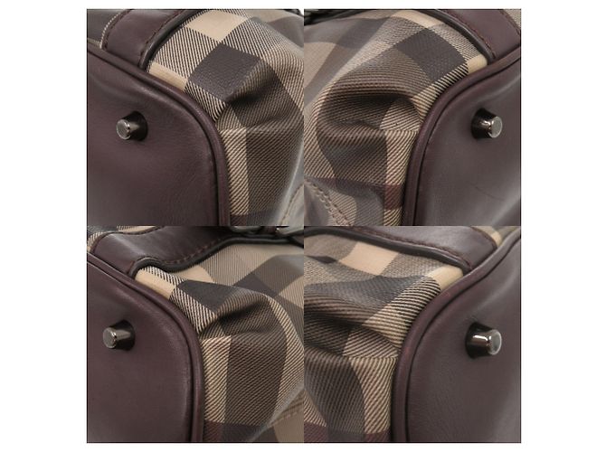 Burberry Borsa a mano/Borsa a tracolla 2-Way Marrone Scuro - vista 4