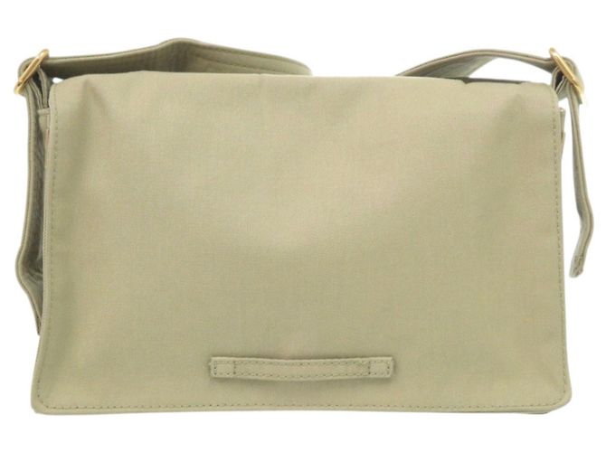 Burberry Hunter Trench Canvas Schultertasche Khaki - Ansicht 2
