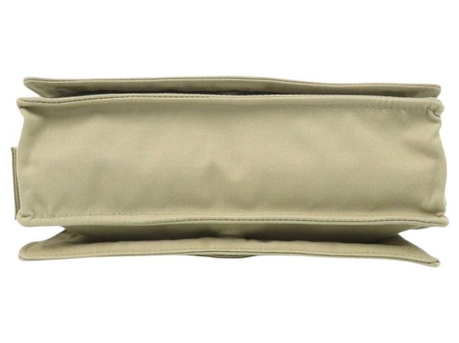Burberry Hunter Trench Canvas Schultertasche Khaki - Ansicht 3