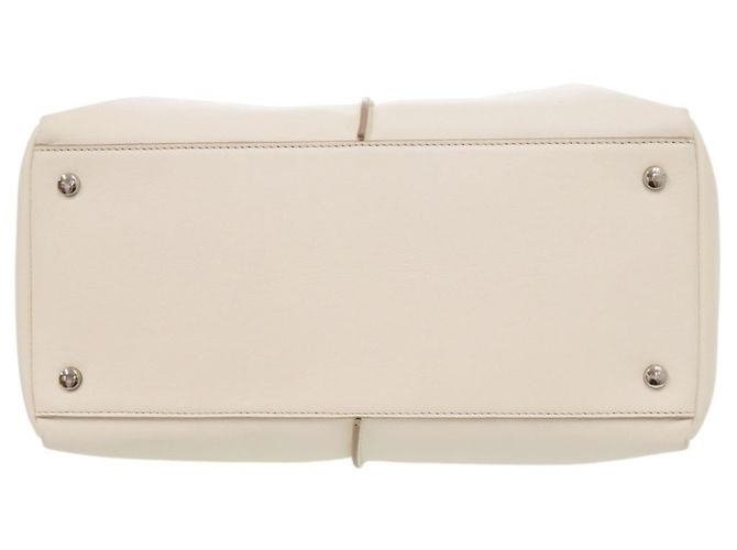Borsa a mano 2-Way in pelle Ivory Tod's Crudo - vista 3
