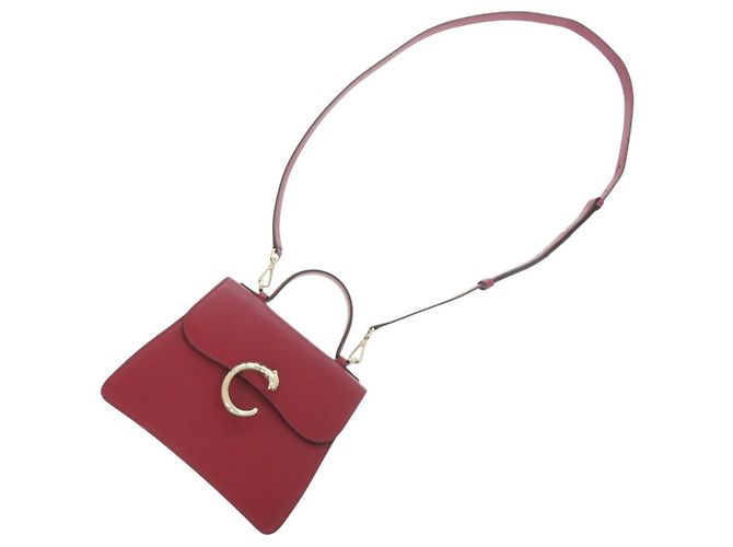 Bolsa Mini Panthère C Cartier Vermelho - vista 7