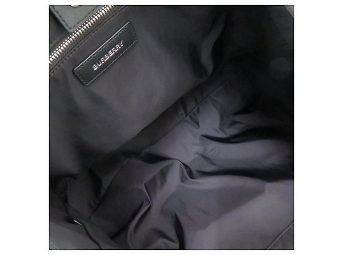 Borsa Tote Burberry Black Trench Nero - vista 6