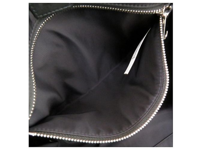 Borsa Tote Burberry Black Trench Nero - vista 7
