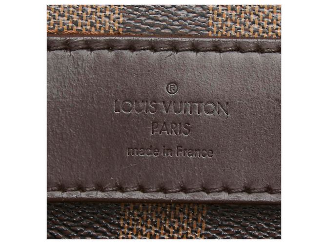 Borsa a tracolla Louis Vuitton Damier Shelton MM Marrone - vista 12