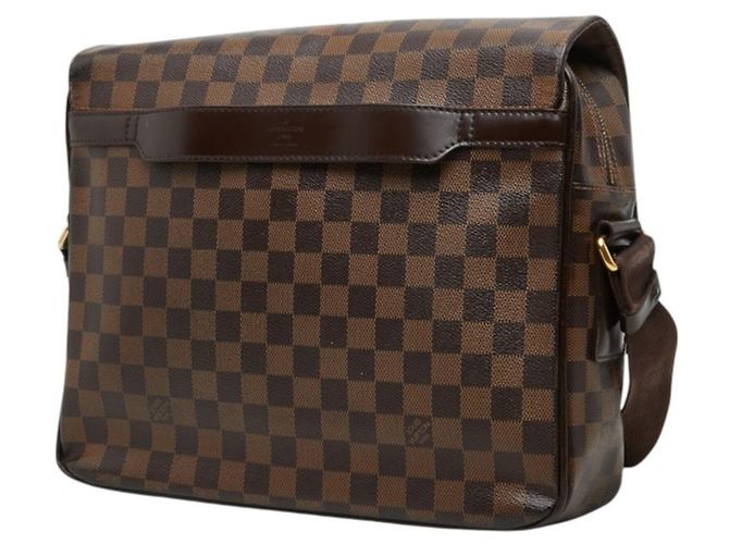 Borsa a tracolla Louis Vuitton Damier Shelton MM Marrone - vista 2