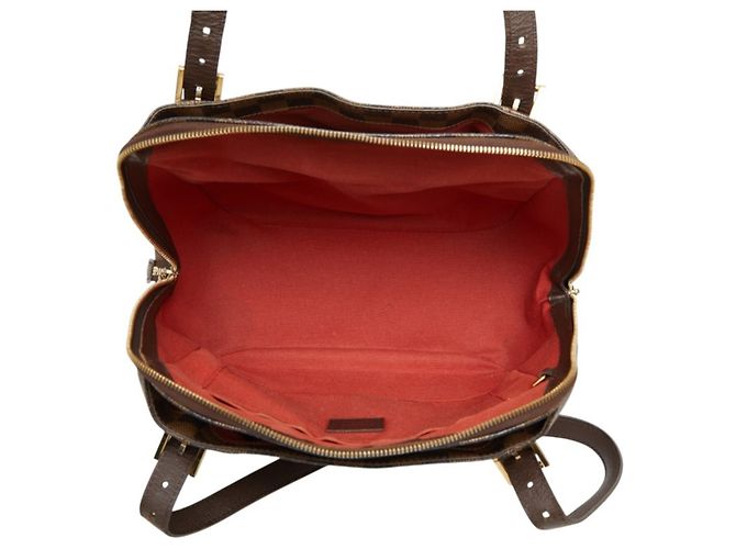 Bolso Tote Louis Vuitton Damier Belem MM Castaño - vista 9