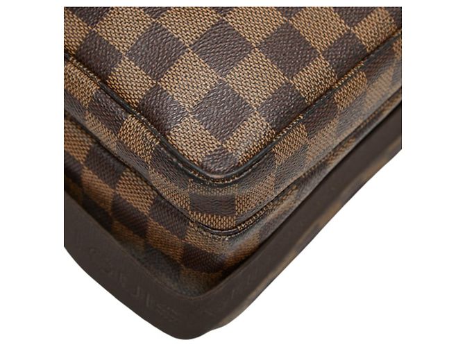 Borsa a mano e a tracolla Louis Vuitton Damier Broadway Marrone - vista 5