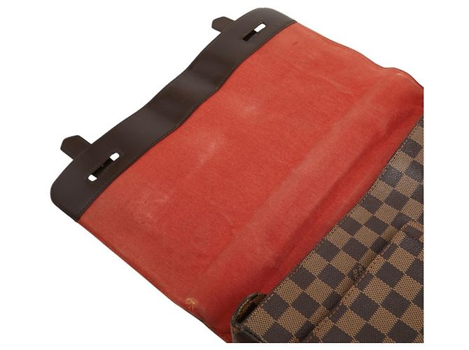 Borsa a mano e a tracolla Louis Vuitton Damier Broadway Marrone - vista 8