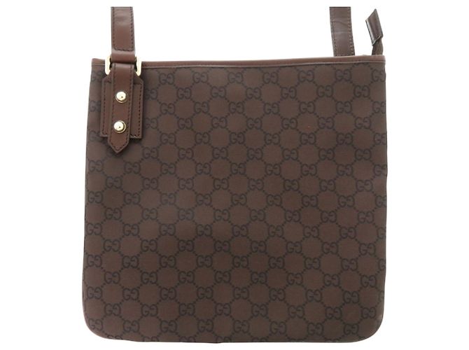 Borsa a tracolla Gucci 257246 GG Supreme Brown Marrone - vista 2
