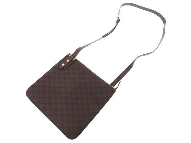 Borsa a tracolla Gucci 257246 GG Supreme Brown Marrone - vista 3