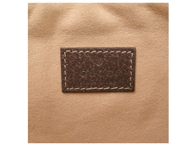Pochette Gucci Beige GG Supreme - vue 8