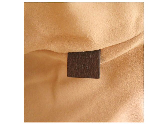 Pochette Gucci Beige GG Supreme - vue 9