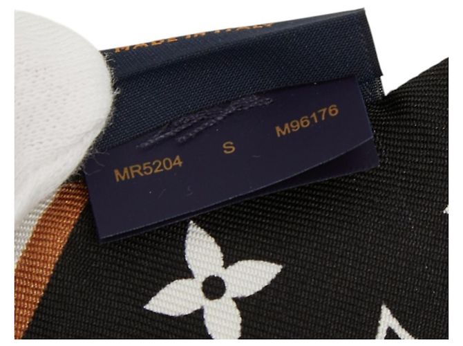 Louis Vuitton Bandeau BB LV Bow Scarf Schwarz Mehrfarben - Ansicht 4