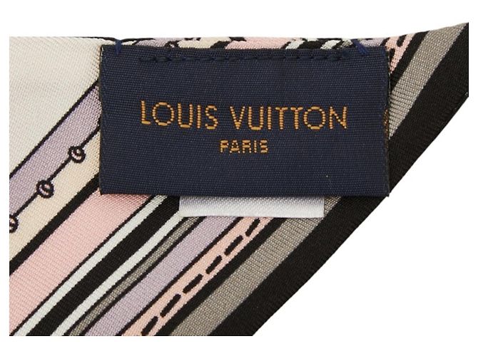 Louis Vuitton Bandeau BB Essential Scarf Schwarz Mehrfarben - Ansicht 5