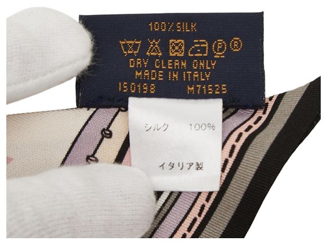 Louis Vuitton Bandeau BB Essential Scarf Schwarz Mehrfarben - Ansicht 6