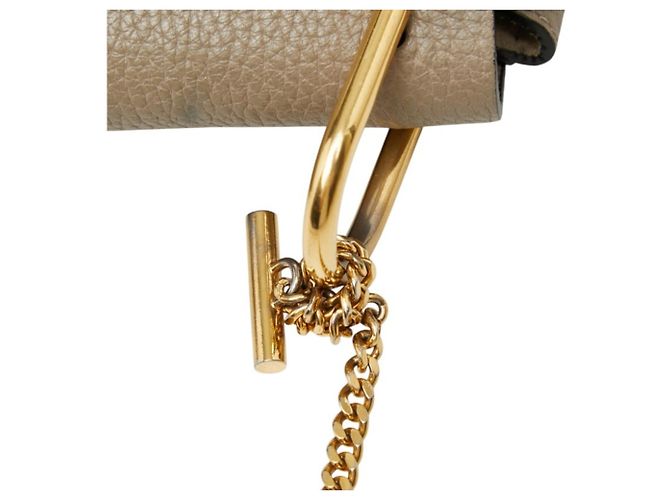 Chloé Drew Crossbody Chain Schultertasche Grau - Ansicht 9