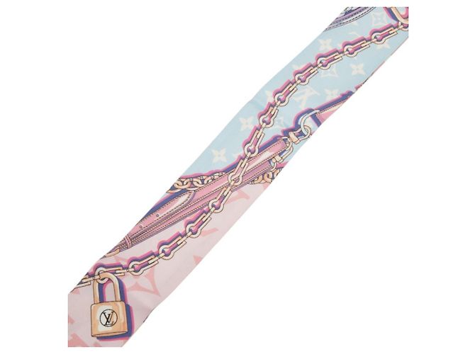 Louis Vuitton Bandeau BB Ultimate Scarf Rosa - vista 2