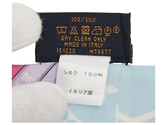 Louis Vuitton Bandeau BB Ultimate Scarf Rosa - vista 5