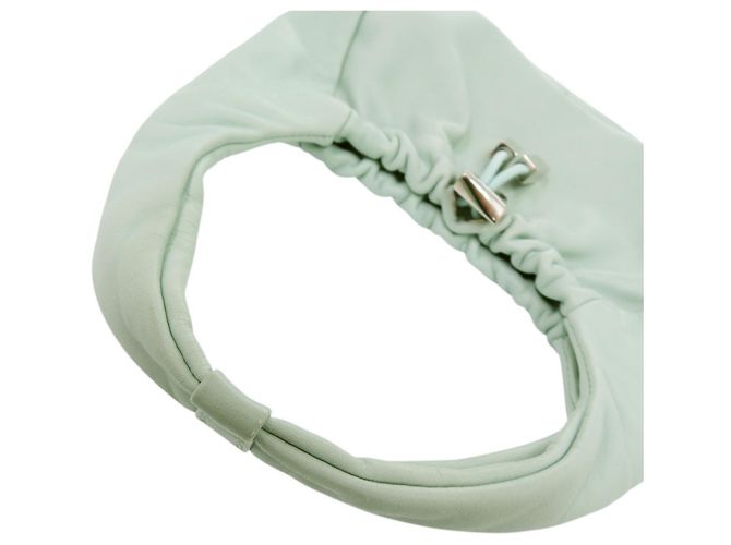 Mini borsa in pelle verde Salvatore Ferragamo - vista 6