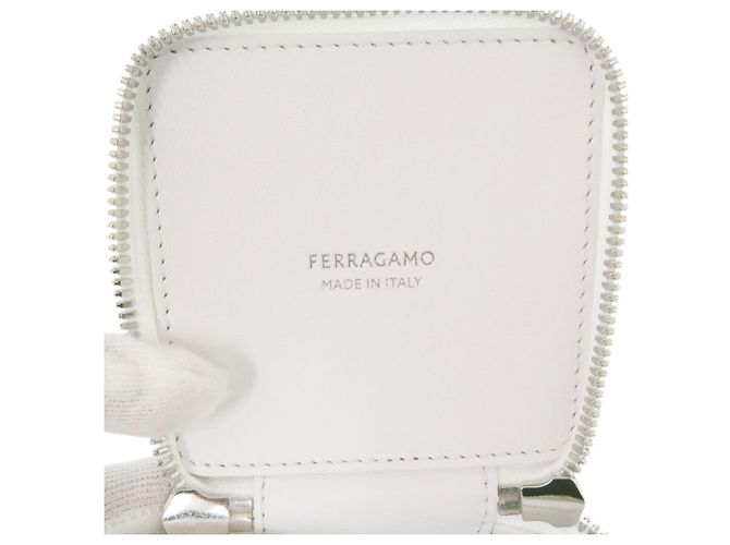 Borsa Vanity 2-Way Salvatore Ferragamo Bianco - vista 8
