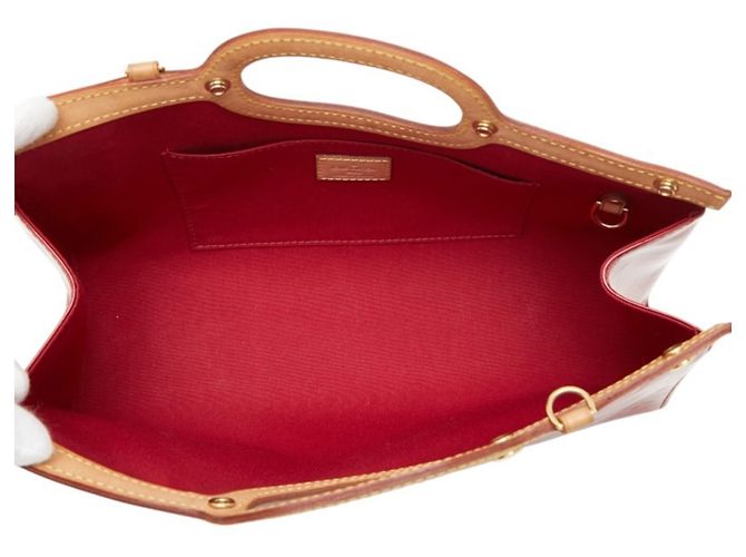 Bolso Louis Vuitton Monogram Vernis Roxbury Drive Roja - vista 10