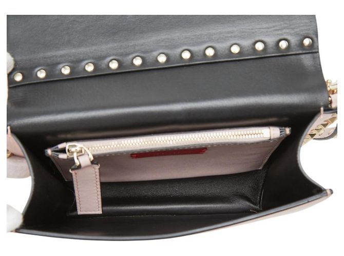 Bolsa de Ombro Valentino Rockstud Rosa - vista 10
