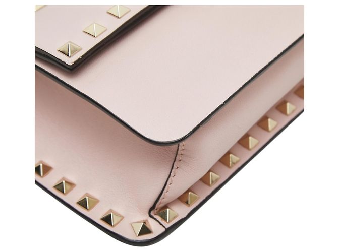 Bolsa de Ombro Valentino Rockstud Rosa - vista 5