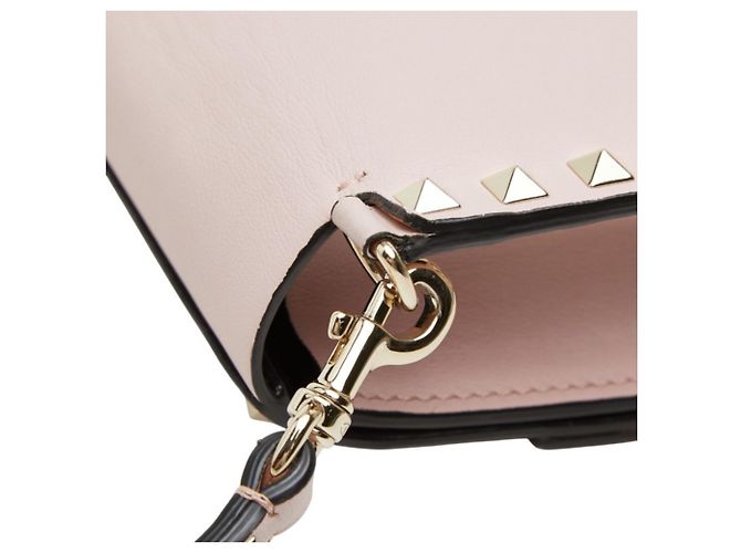 Bolsa de Ombro Valentino Rockstud Rosa - vista 8