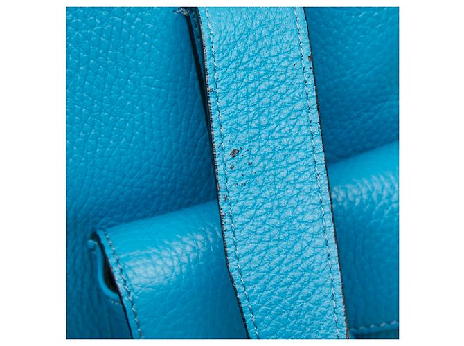 Bolsa Burberry Nova Check Azul Bege - vista 11
