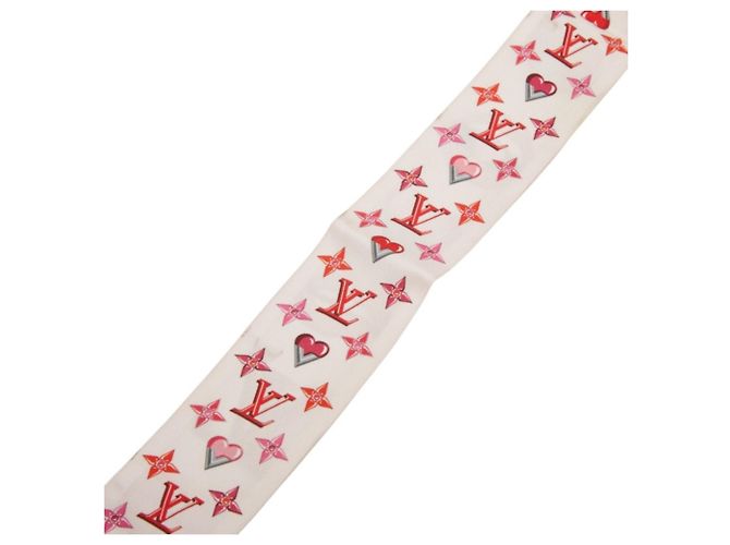 Louis Vuitton Lucky Monogram Bandeau BB Schal Pink Mehrfarben - Ansicht 2