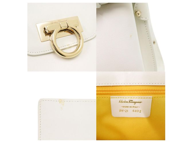 Borsa in pelle Gancini Salvatore Ferragamo - vista 9