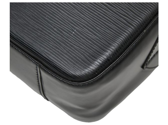 Bolsa de Ombro Louis Vuitton Epi Voltaire Preto - vista 6