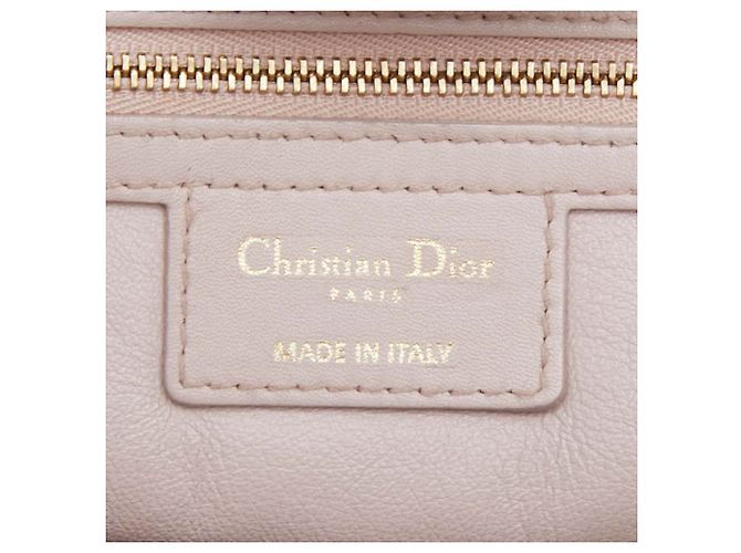Borsa Christian Dior Dior Cannage Rosa - vista 12