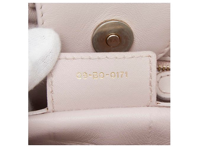 Borsa Christian Dior Dior Cannage Rosa - vista 13