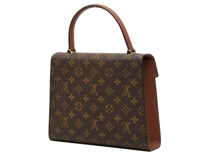 Bolso Louis Vuitton Monogram Malesherbes Castaño - vista 2