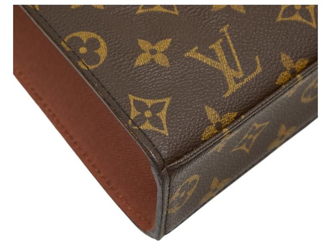 Bolso Louis Vuitton Monogram Malesherbes Castaño - vista 5