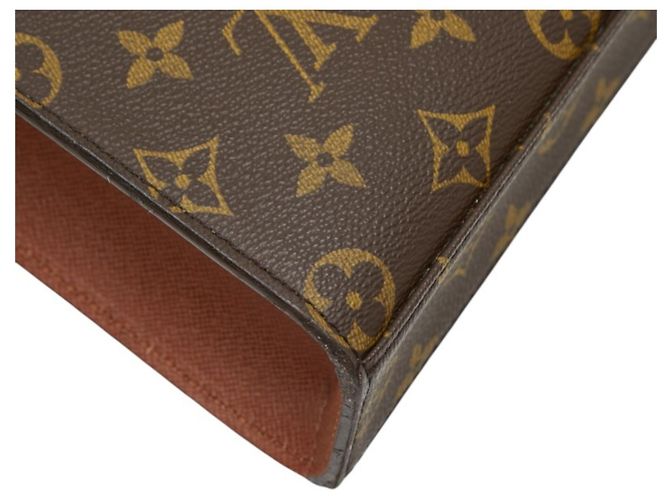 Bolso Louis Vuitton Monogram Malesherbes Castaño - vista 7
