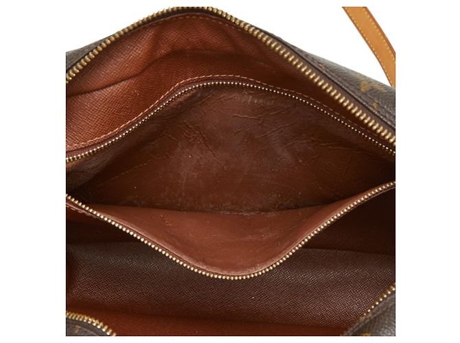 Borsa a tracolla Louis Vuitton Monogram Trocadero 27 Marrone - vista 10