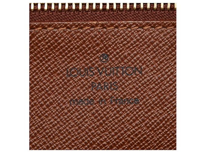 Borsa a tracolla Louis Vuitton Monogram Trocadero 27 Marrone - vista 13