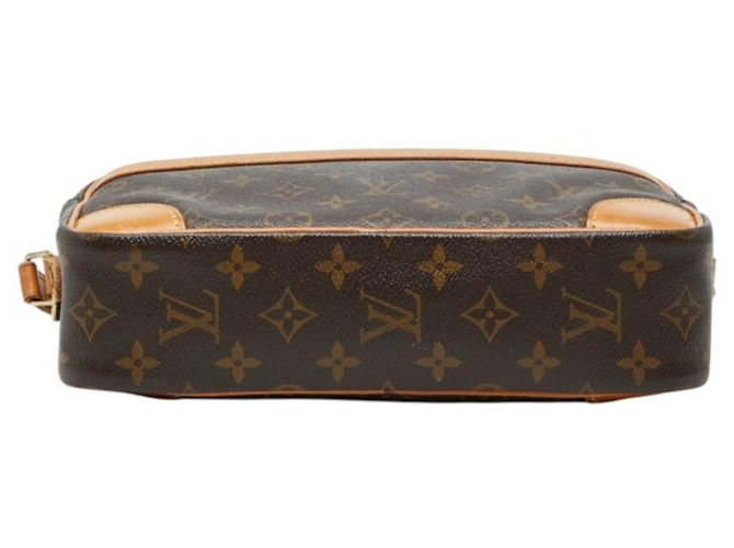 Borsa a tracolla Louis Vuitton Monogram Trocadero 27 Marrone - vista 3